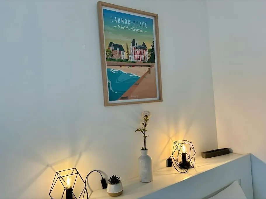 Le Charmant Studio N 32B A 350M Des Plages Larmor-Plage Γαλλία